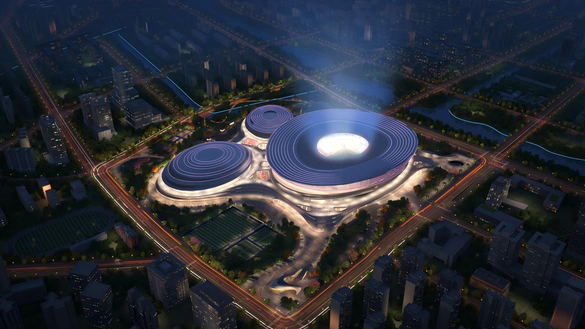 Hangzhou International Sports Center PTFE Membrane Structure Project