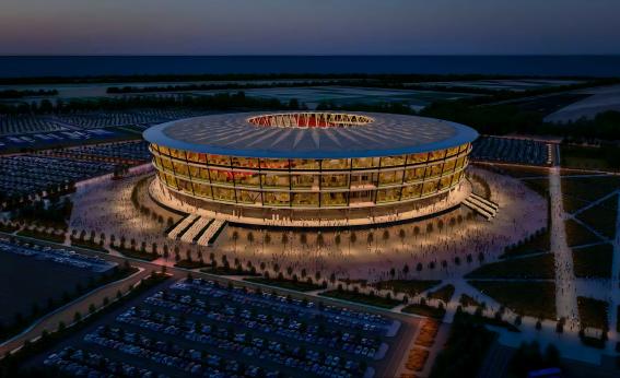 Serbia National Football Stadium PTFE Membrane Structure Project