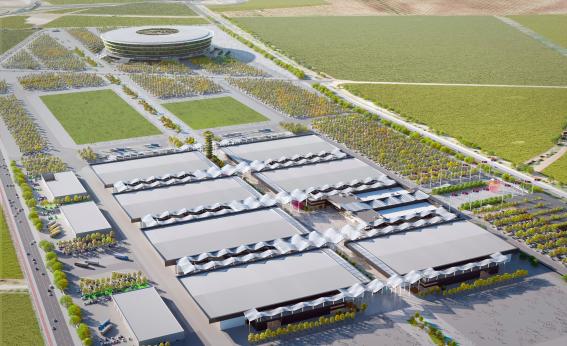 Serbian Convention Center ETFE Membrane Structure