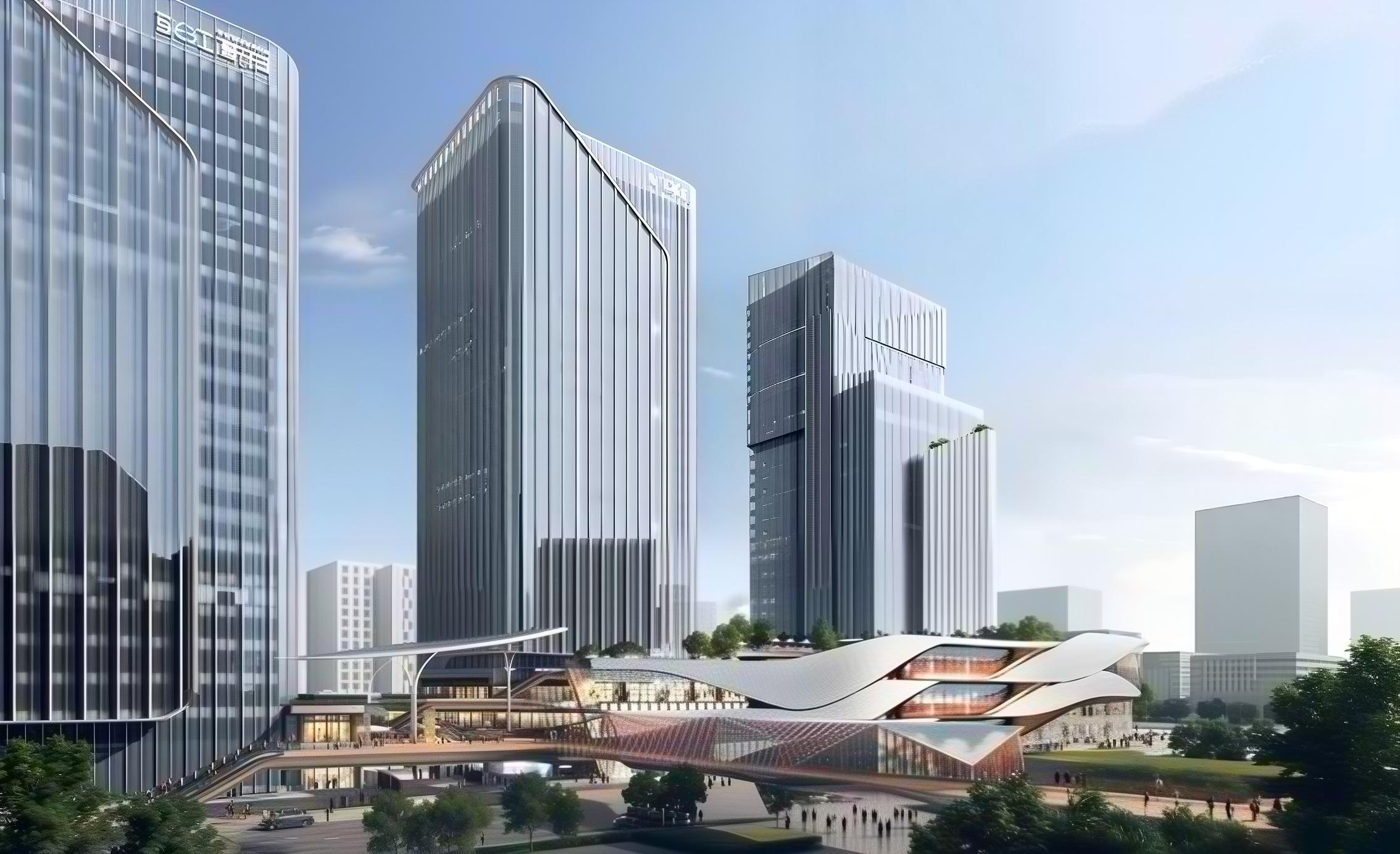 Shanghai Integrated Circuit Design Industrial Park ETFE Air Cushion Project