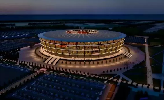 Serbia National Football Stadium PTFE Membrane Structure Project