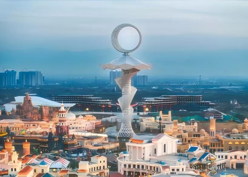 ETFE Cable Membrane Structure for Xi'an Silk Road Tower