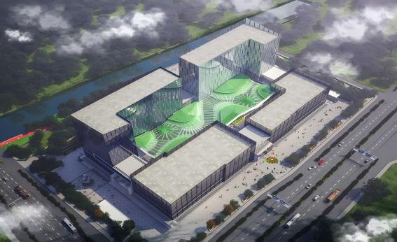 Bodson Valley Project: Steel Membrane Structure for the Atrium