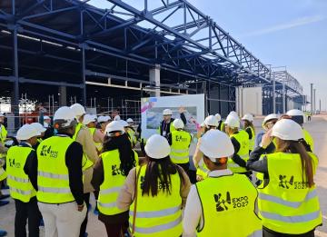 138 delegates from different countries gathered to visit the Belgrade Exhibition Center in Serbia.