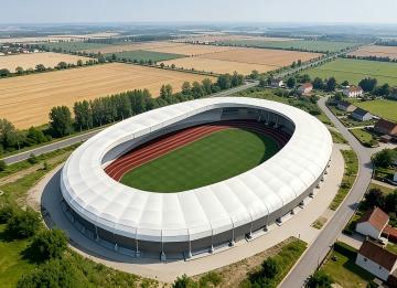 First batch steel structures for Mali Bamako Modibo Keita Comprehensive Stadium shipped