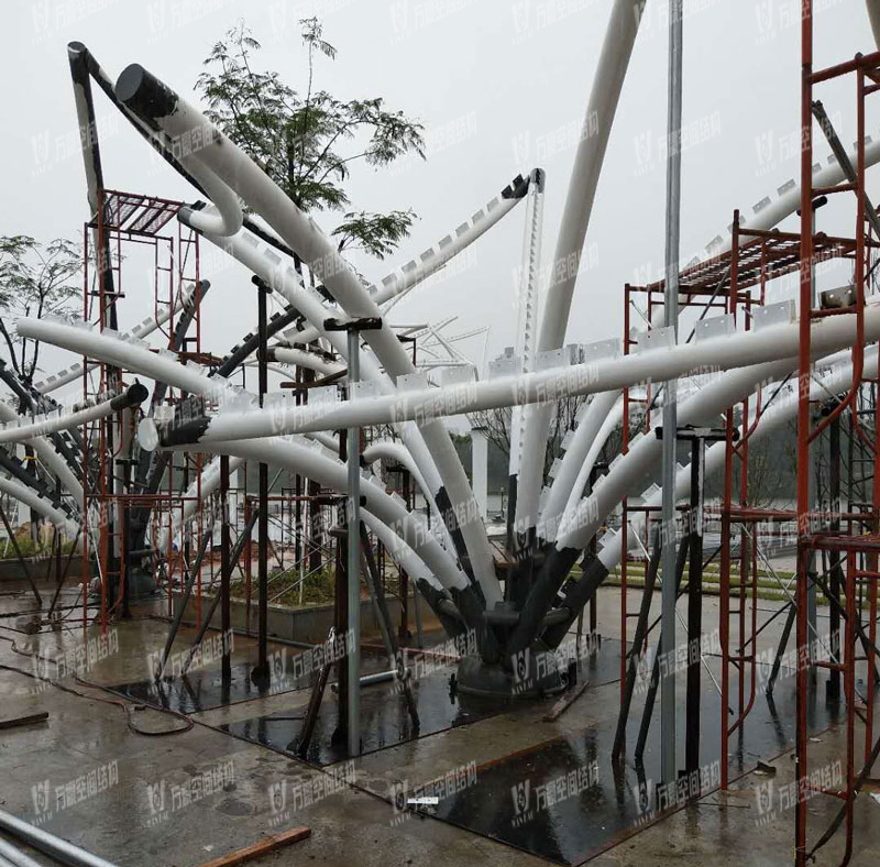 Dongguang Dongjiangxian PTFE Mesh Coating Membrane Structure Project
