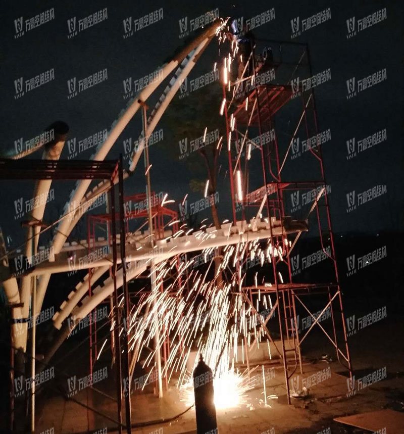 Dongguang Dongjiangxian PTFE Mesh Coating Membrane Structure Project