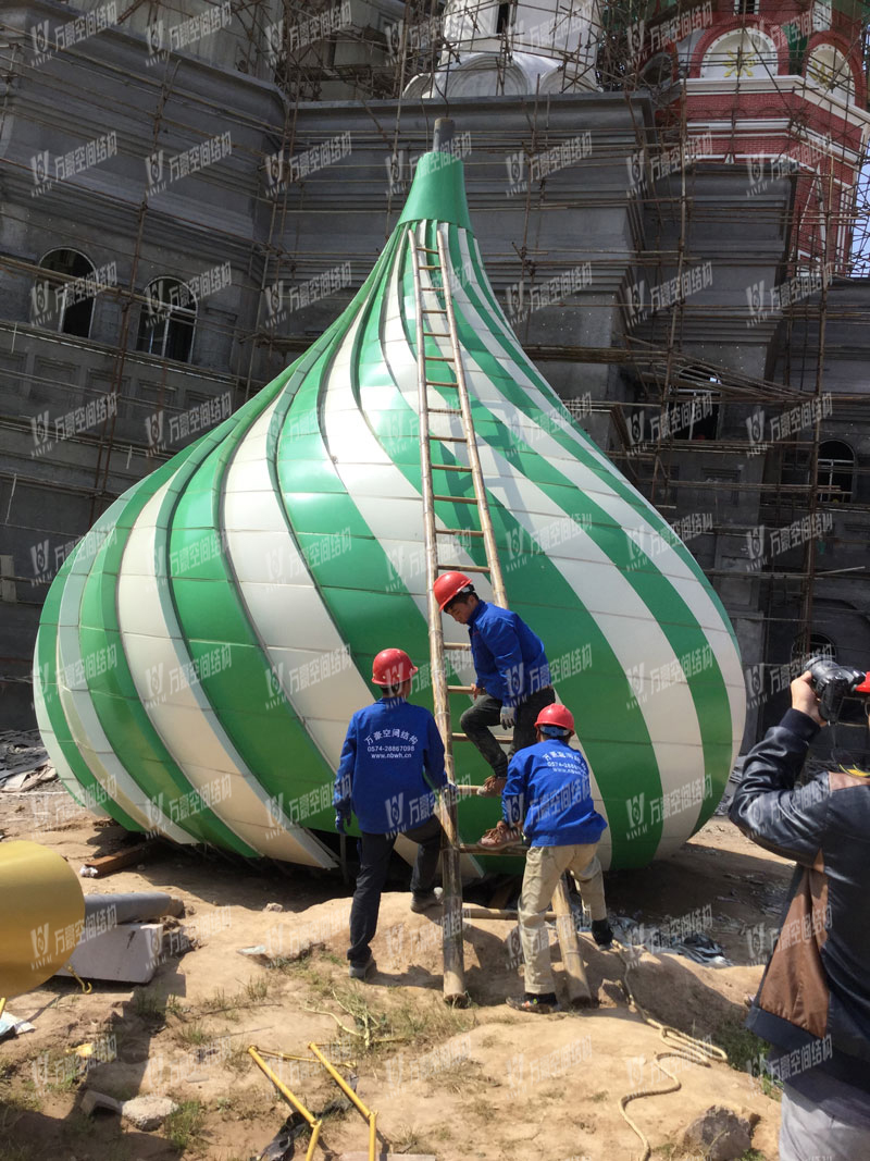 Hengdian Yuanming New Garden Russian Pavilion Project