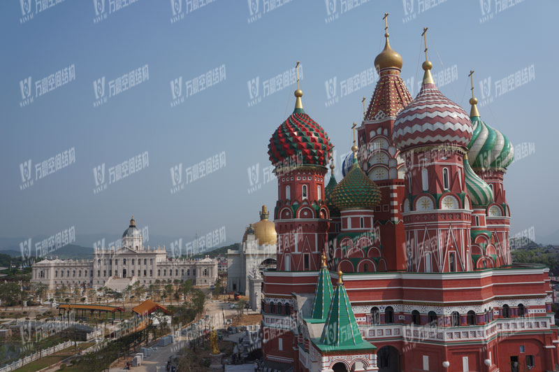 Hengdian Yuanming New Garden Russian Pavilion Project