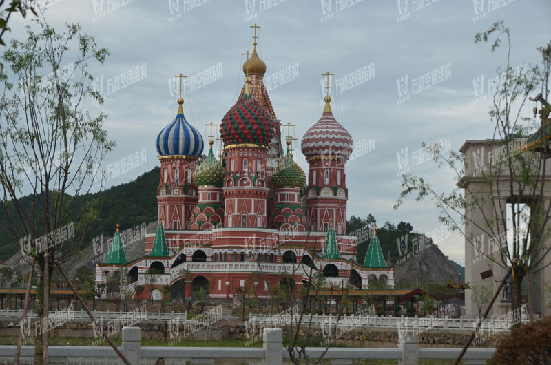 Hengdian Yuanming New Garden Russian Pavilion Project