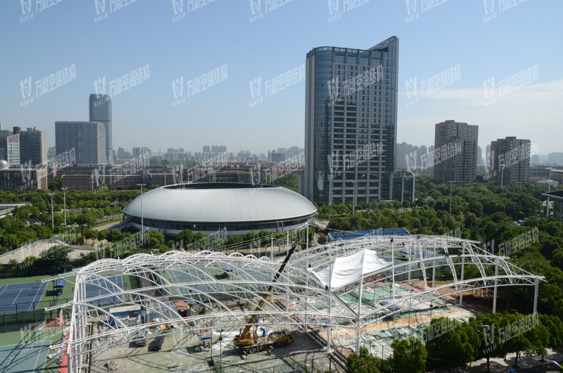 Ningbo Stadium Tennis Center Membrane Structure Project