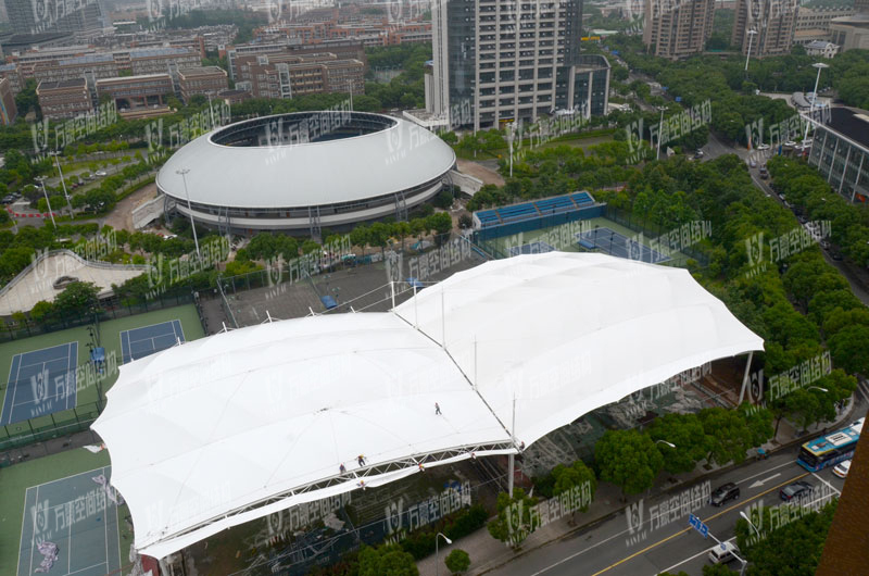 Ningbo Stadium Tennis Center Membrane Structure Project