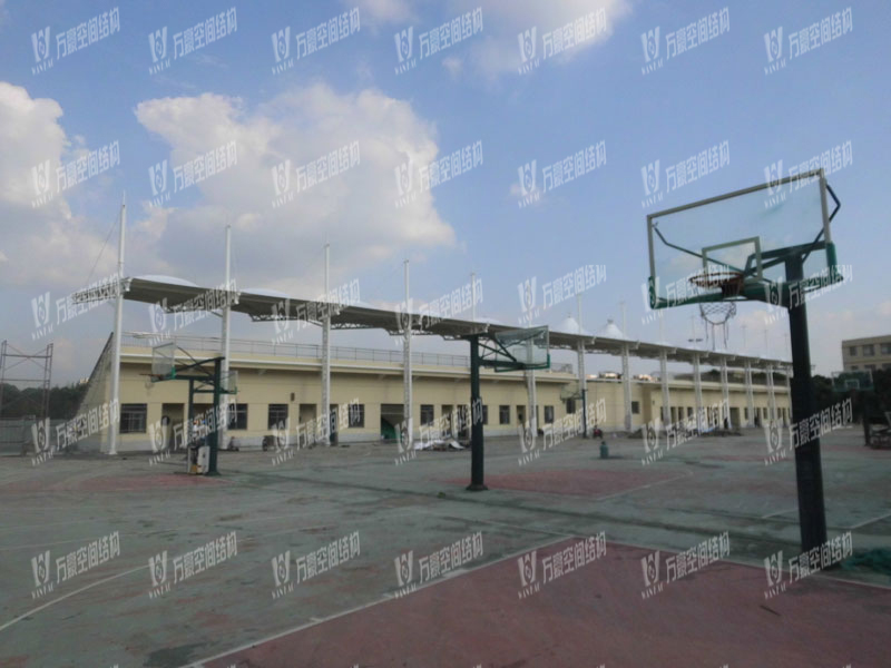 Shanghai Qingpu Middle School Stadium Membrane Structure Project