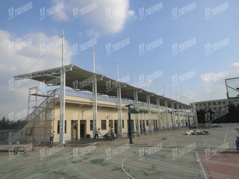 Shanghai Qingpu Middle School Stadium Membrane Structure Project