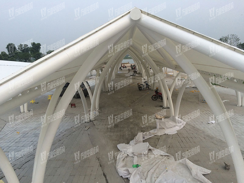 Haining Longdu Lake Landscape Shade Membrane Structure Project