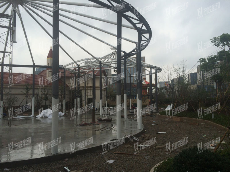 Zhoushan Childrens Park Membrane Structure