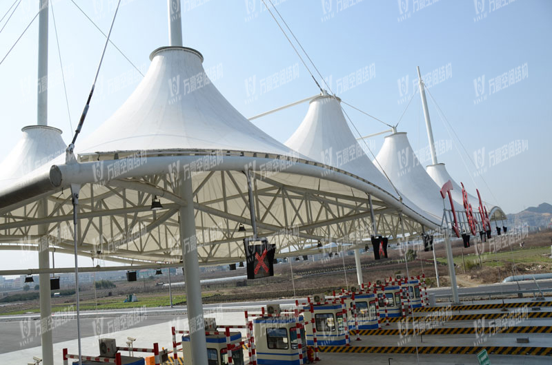 Ningbo Dingjiashan High Speed Toll Station Membrane Structure Project