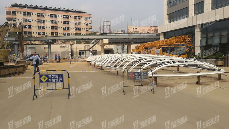 Shenzhen Bus Station Canopy Membrane Structure Project