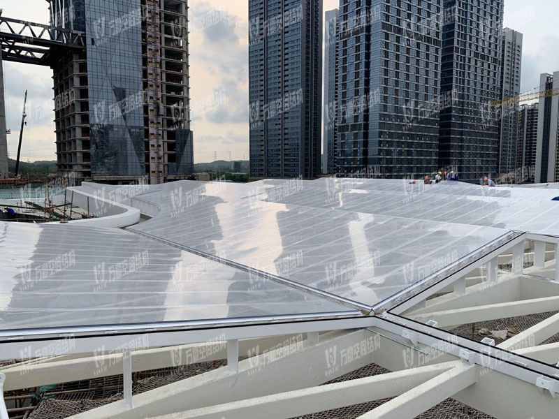 Shenzhen Longhua Subway Station ETFE Roofing Project