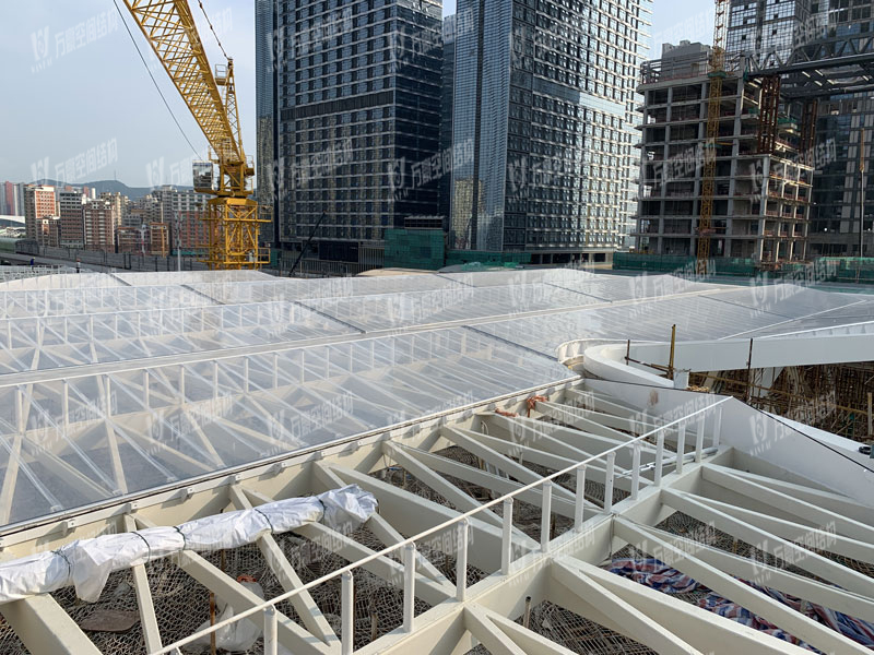 Shenzhen Longhua Subway Station ETFE Roofing Project