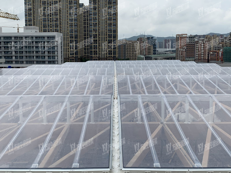 Shenzhen Longhua Subway Station ETFE Roofing Project