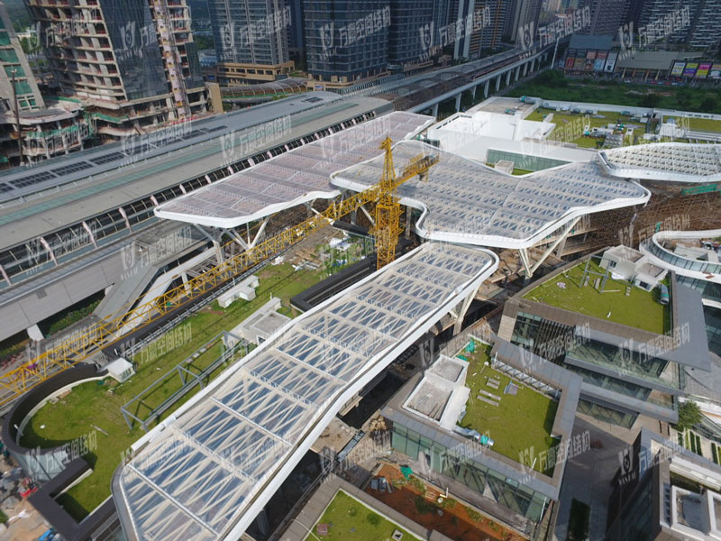 Shenzhen Longhua Subway Station ETFE Roofing Project
